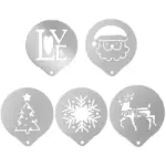 Perfect Home -  Cappuccino és süti díszitő sablon, stencil  8,5cm 1db