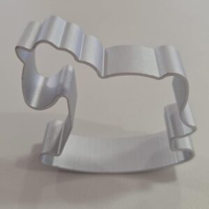 Kiszúró - Fém - Hintaló