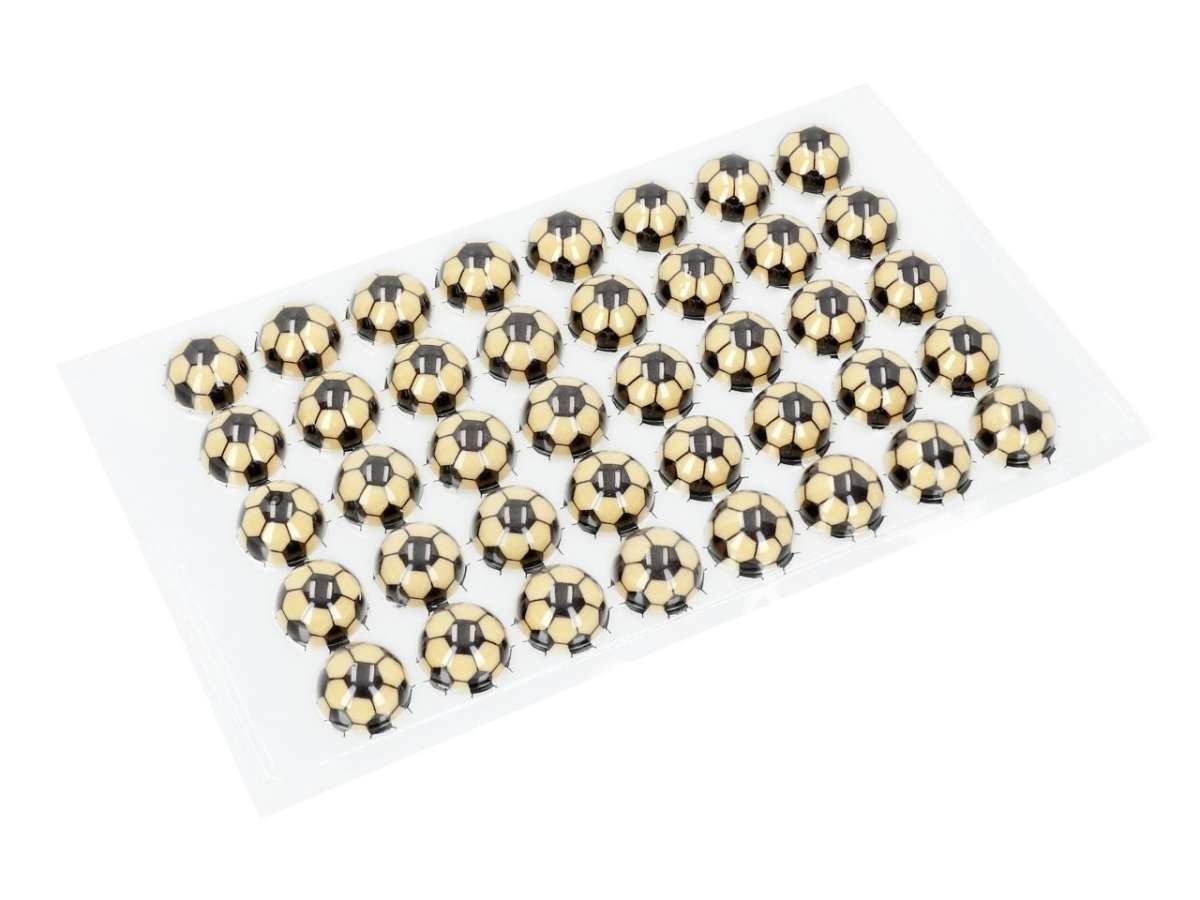 CM Basics fehér csokoládé bonbon héj - Focilabda csoki dísz - Image 2