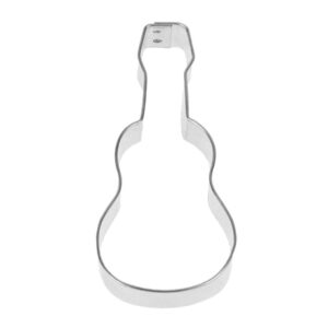 Cake-Masters Rozsdamentes kiszúró - Gitár 8cm