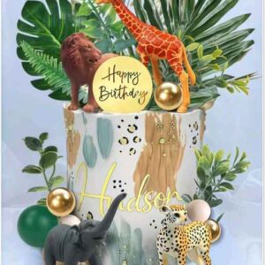 Tortadísz - Szafari állatok 27 részes