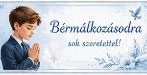 Cukortábla Bérmálkozásodra fiús kék