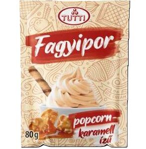 Fagyipor TUTTI Popcorn-karamell 80 g/cs
